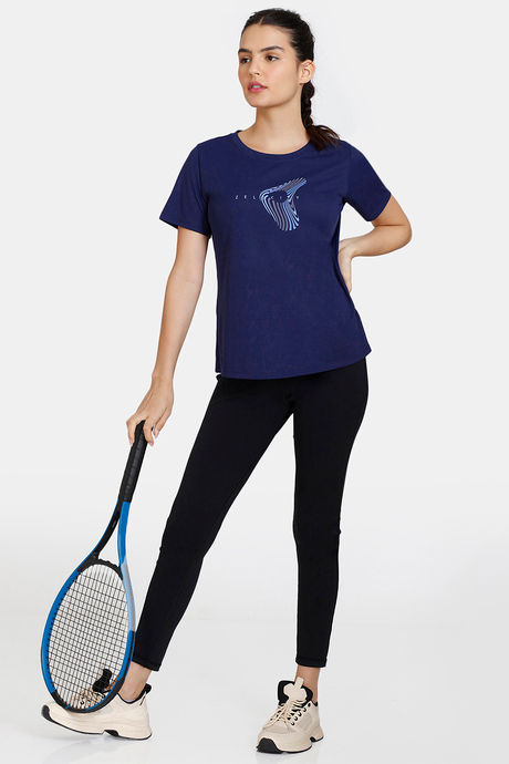 Zelocity Snug Fit Quick Dry Top - Medieval Blue — image 4